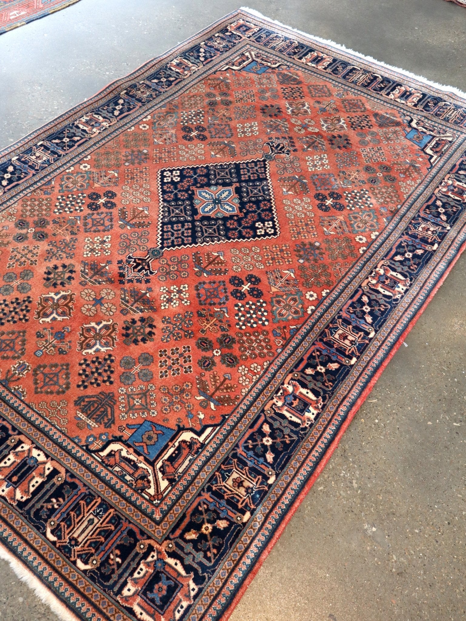 Persian Qashqai Rug | 4' x 5' 1" Rug the Rock