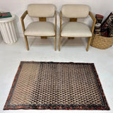 Persian Mir - Boteh Rug | 2' 9” x 4' 3" - Rug the Rock - 