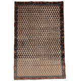Persian Mir - Boteh Rug | 2' 9” x 4' 3" - Rug the Rock - 