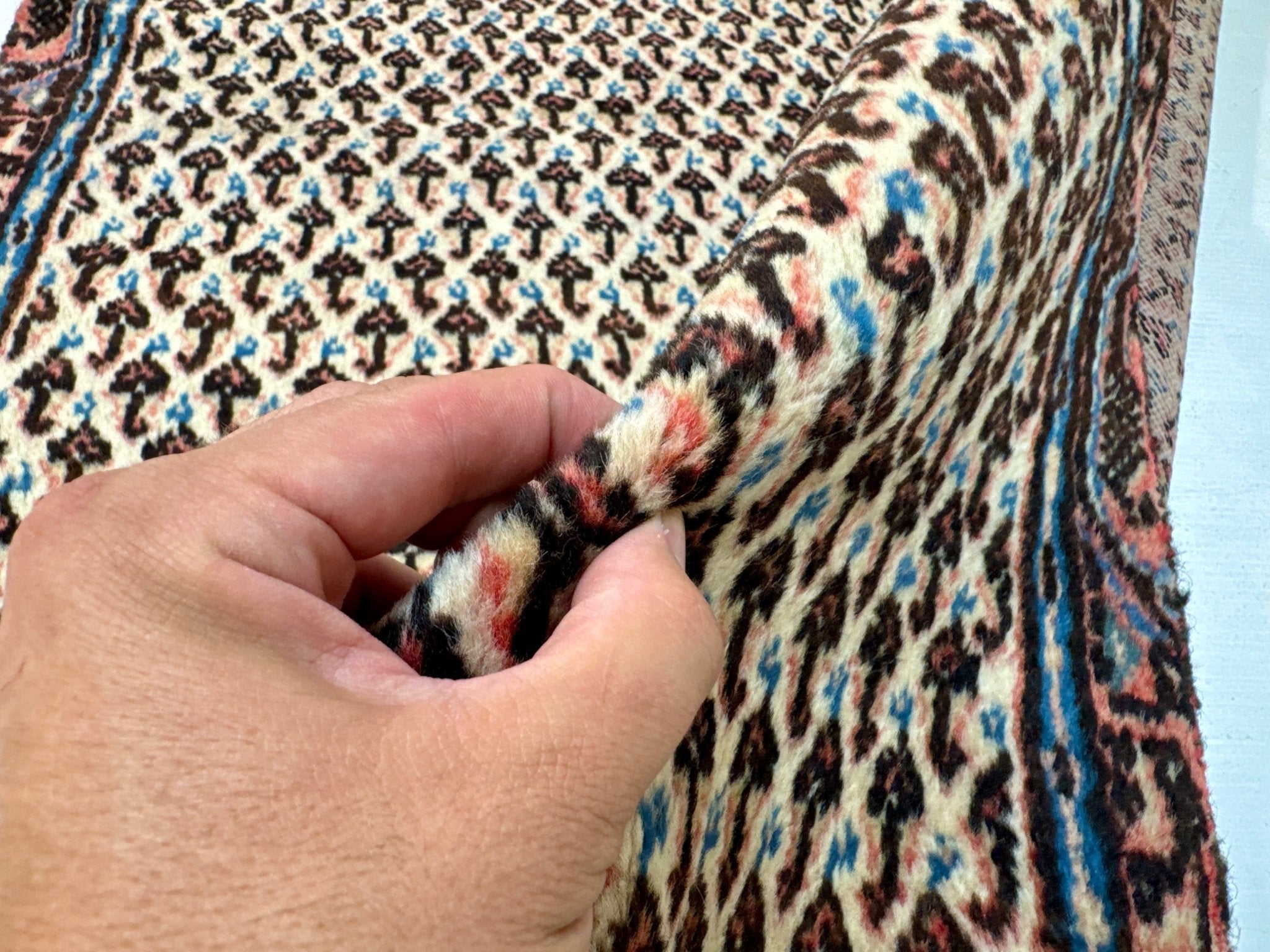 Persian Mir - Boteh Rug | 2' 9” x 4' 3" - Rug the Rock - 