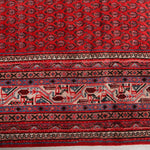 Persian Mir Boteh Rug | 7' 6" x 11' 4" - Rug the Rock - 