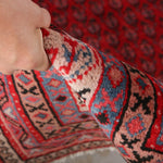 Persian Mir Boteh Rug | 7' 6" x 11' 4" - Rug the Rock - 