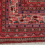 Persian Mir Boteh Rug | 7' 6" x 11' 4" - Rug the Rock - 