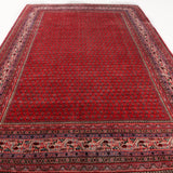 Persian Mir Boteh Rug | 7' 6" x 11' 4" - Rug the Rock - 