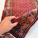 Persian Mir - Boteh Runner Rug | 2' 1” x 9' 5" - Rug the Rock - 