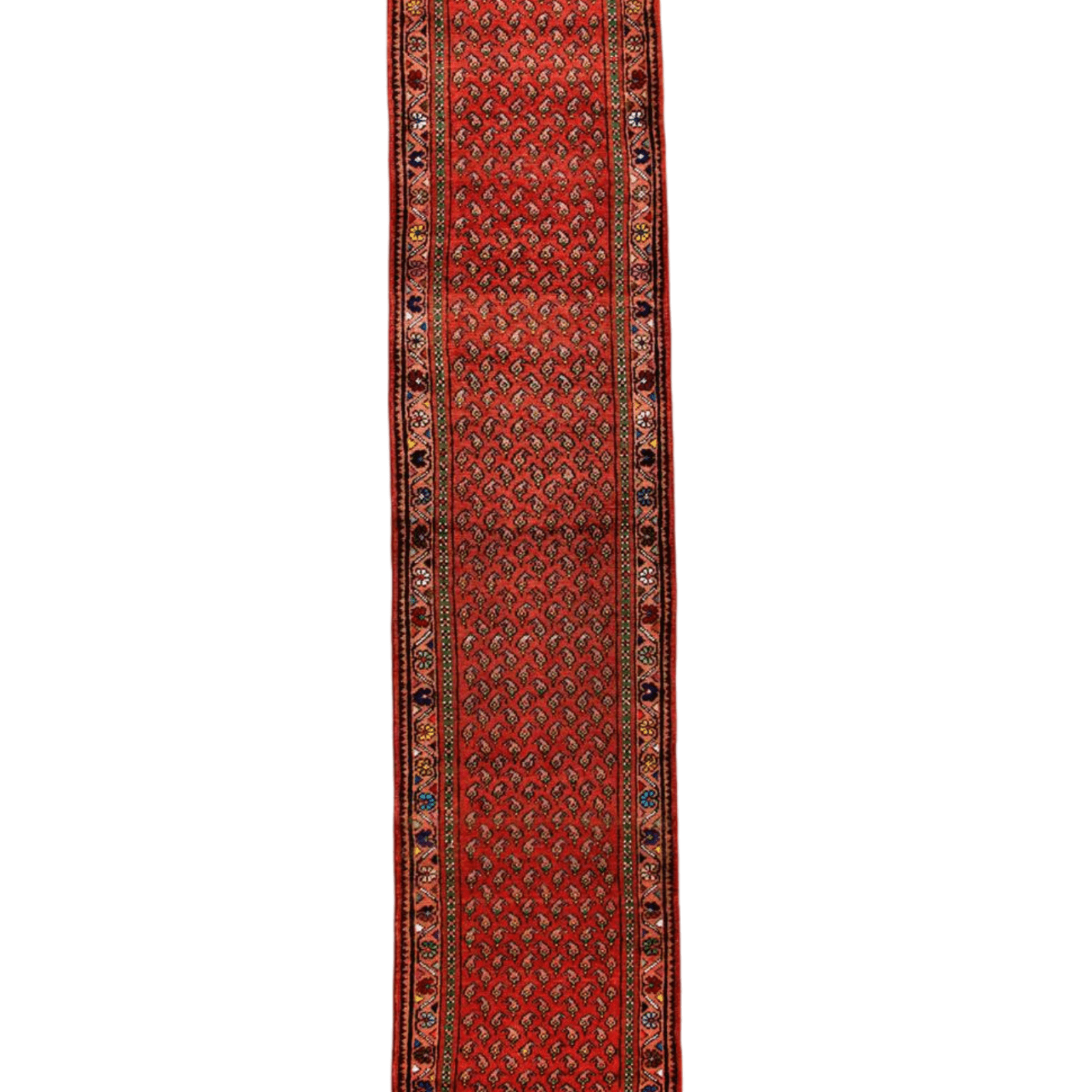 Persian Mir - Boteh Runner Rug | 2' 1” x 9' 5" - Rug the Rock - 