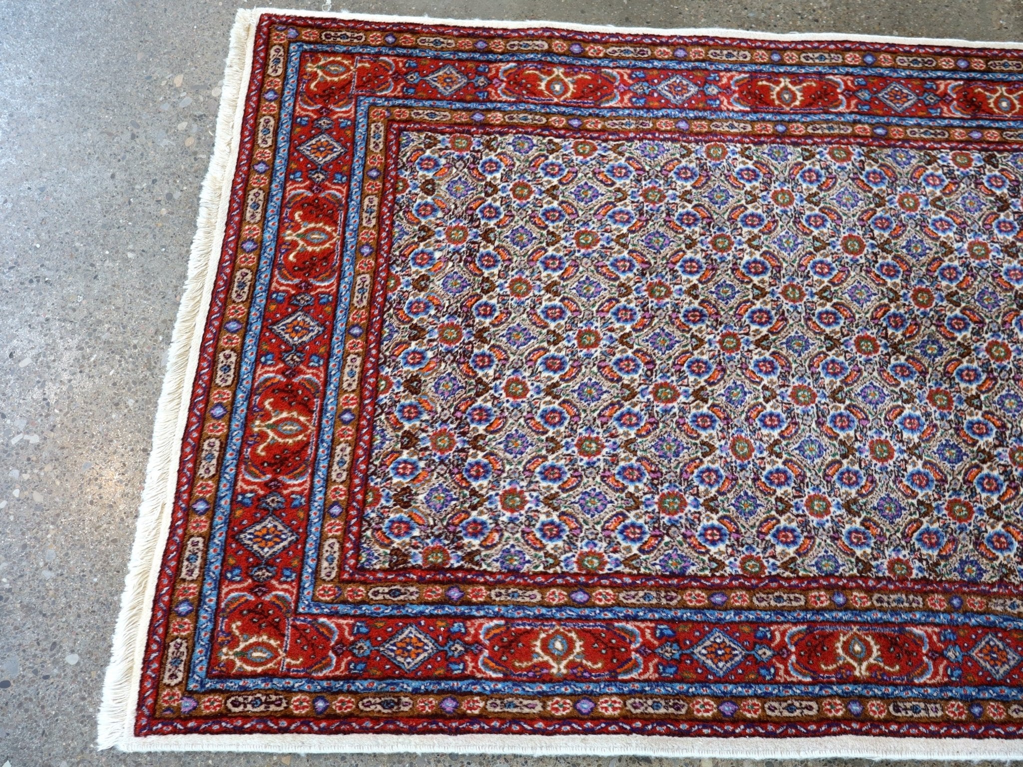 Persian Moud Rug | 3' 2" x 5' 1" - Rug the Rock -