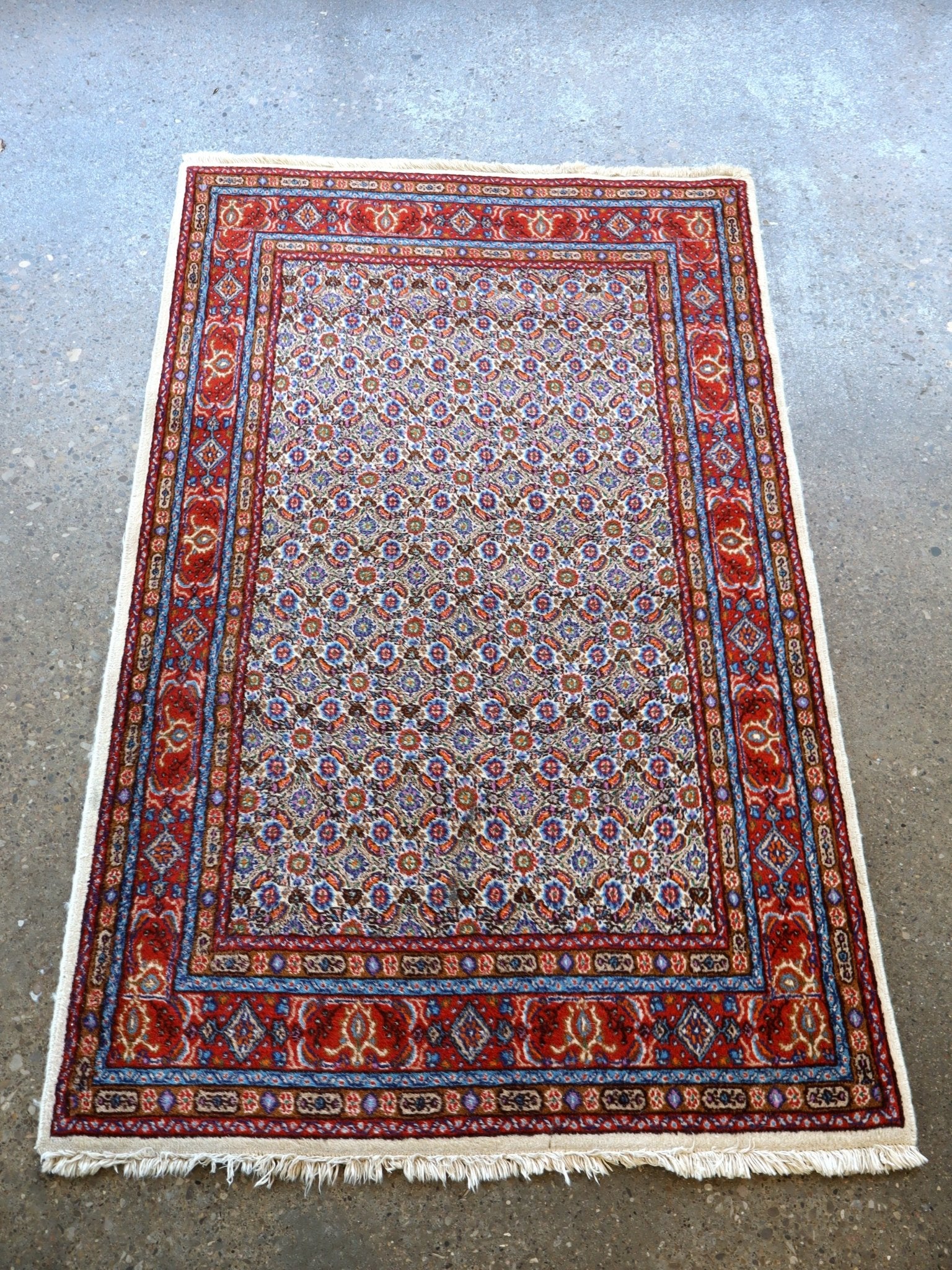 Persian Moud Rug | 3' 2" x 5' 1" - Rug the Rock -
