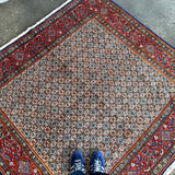 Persian Moud Rug | 6' 1" x 6' 6" - Rug the Rock - 