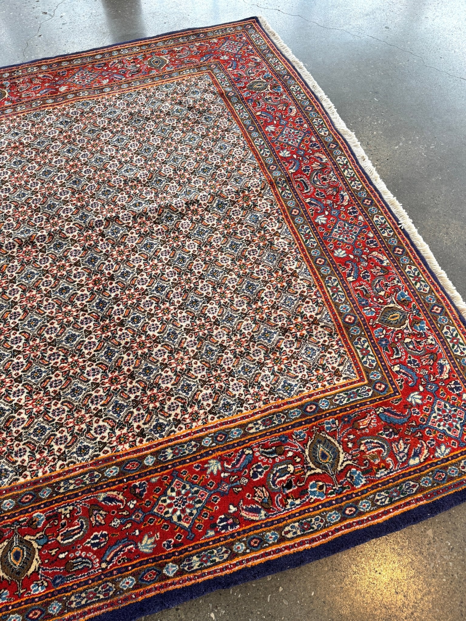 Persian Moud Rug | 6' 1" x 6' 6" - Rug the Rock - 