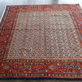 Persian Moud Rug | 6' 1" x 6' 6" - Rug the Rock - 