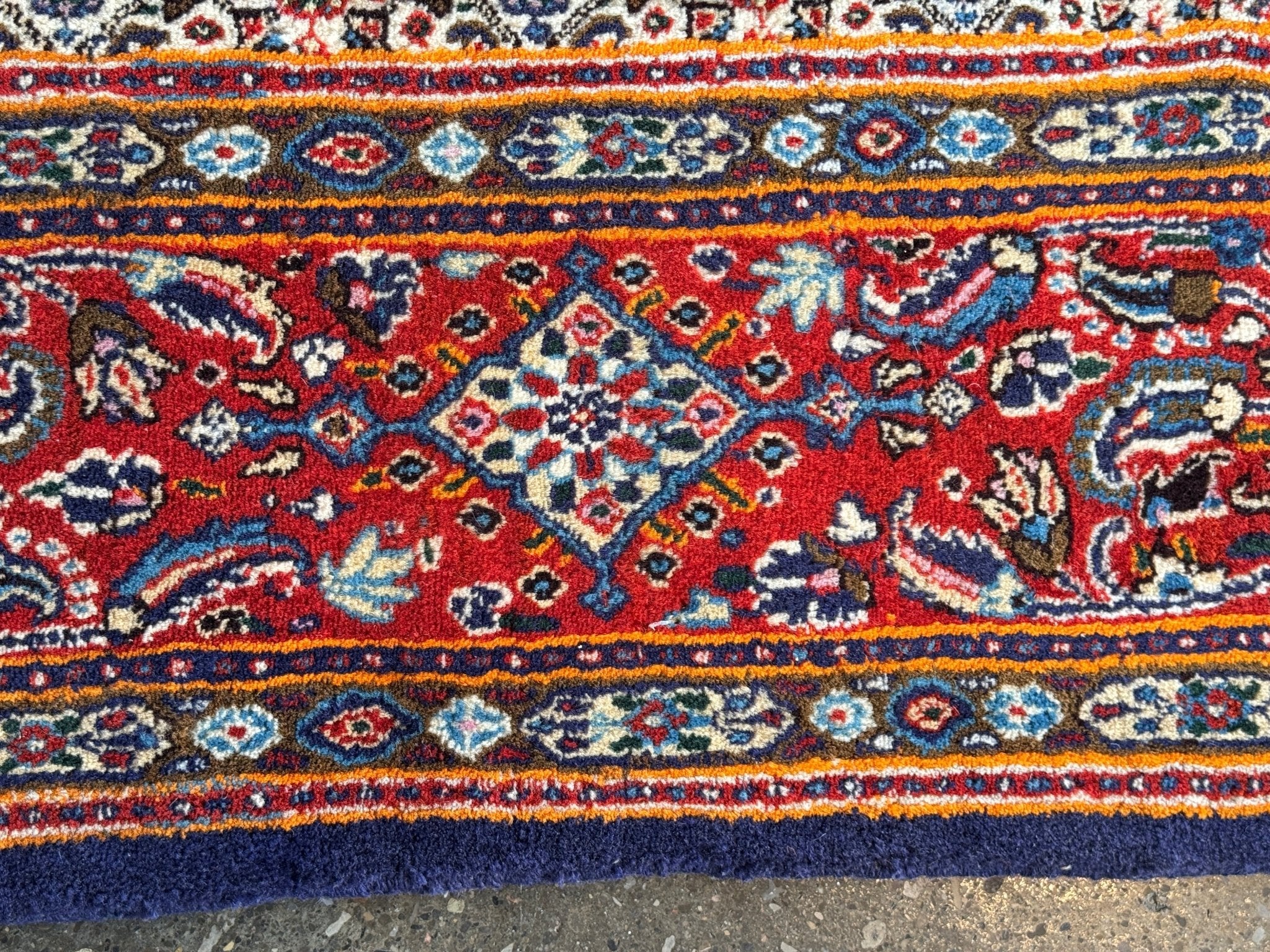 Persian Moud Rug | 6' 1" x 6' 6" - Rug the Rock - 