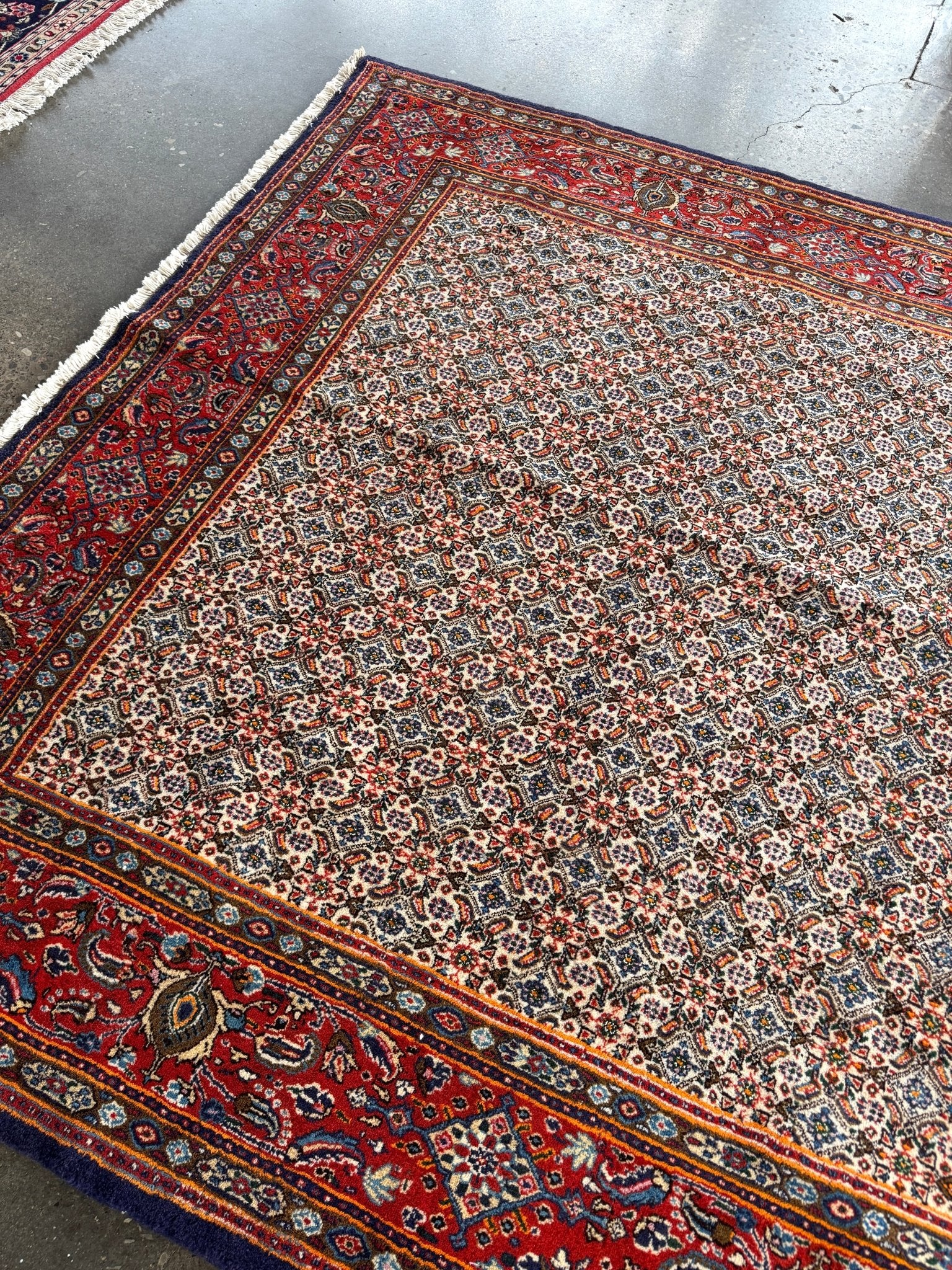 Persian Moud Rug | 6' 1" x 6' 6" - Rug the Rock - 
