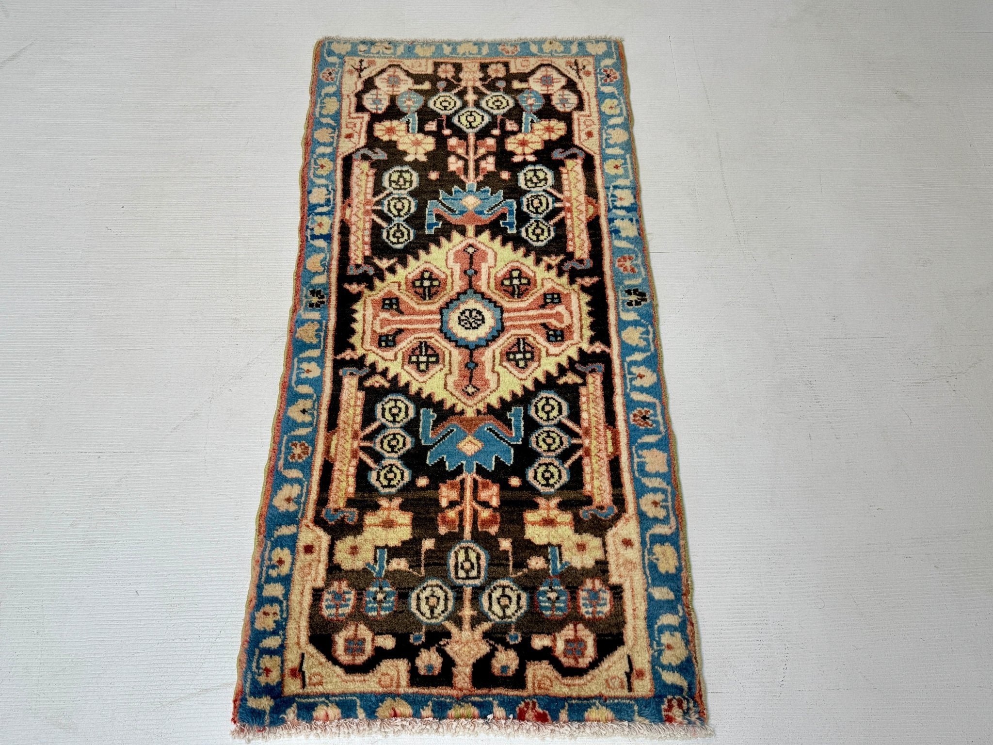 Persian Nahavand Rug | 1' 8” x 3' 6" - Rug the Rock - 