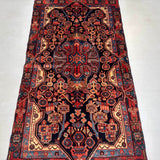 Persian Nahavand Rug | 3' x 5' 8" - Rug the Rock - 
