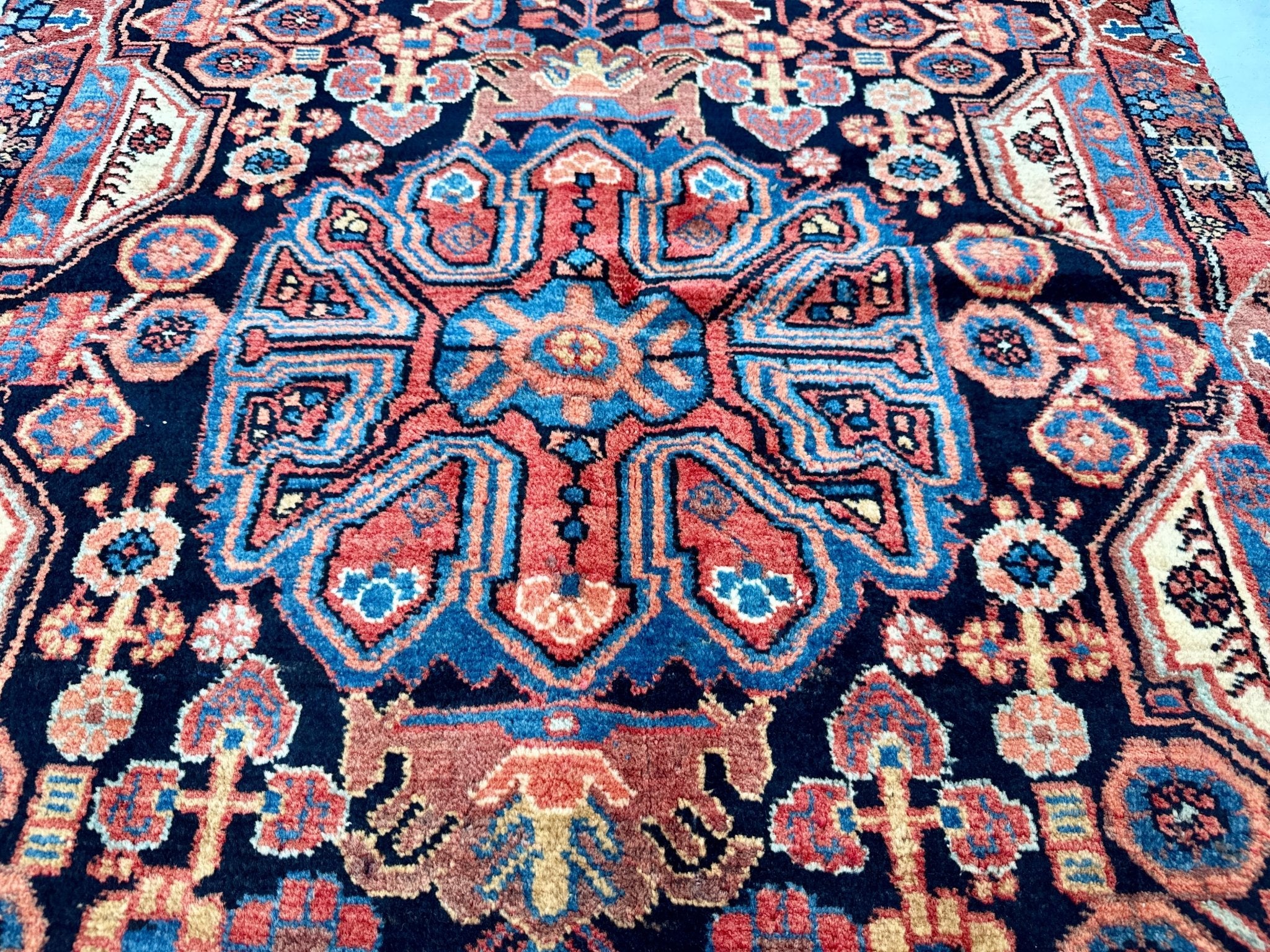 Persian Nahavand Rug | 3' x 5' 8" - Rug the Rock - 