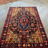 Persian Nahavand Rug | 4' 6" x 6' 6" - Rug the Rock