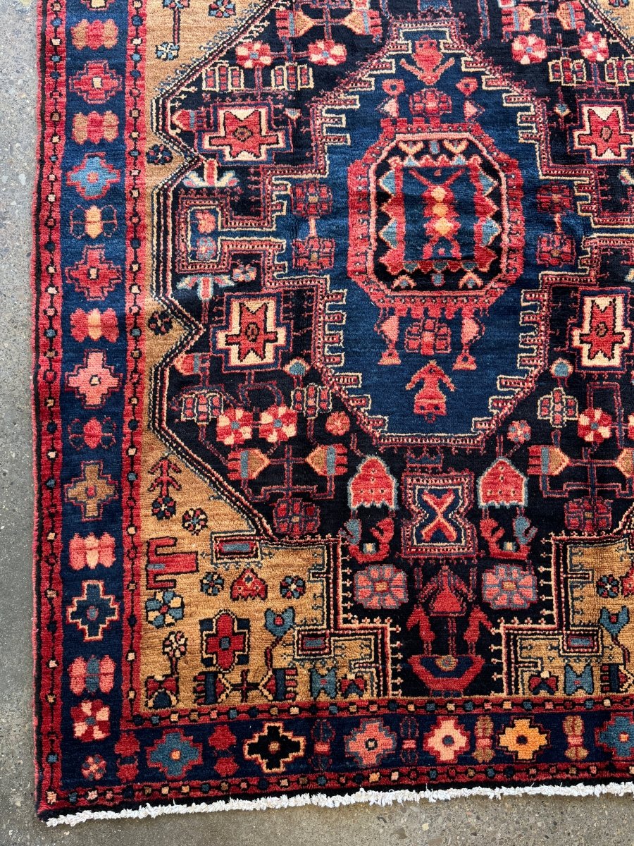 Persian Nahavand Rug | 4' 6" x 6' 6" - Rug the Rock