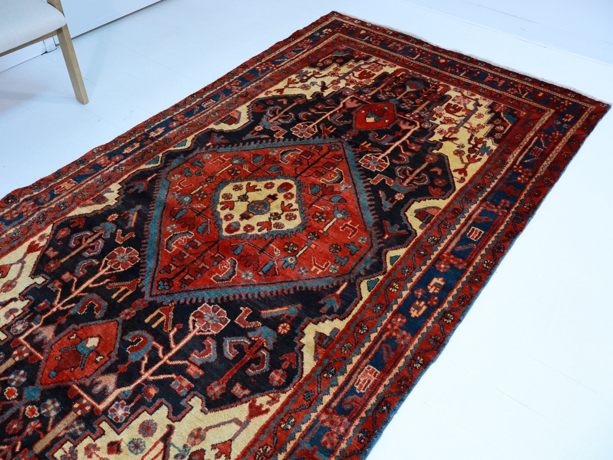 Persian Nahavand Rug | 5' 1" x 9' 9" - Rug the Rock - 5 x 86 x 97 x 10