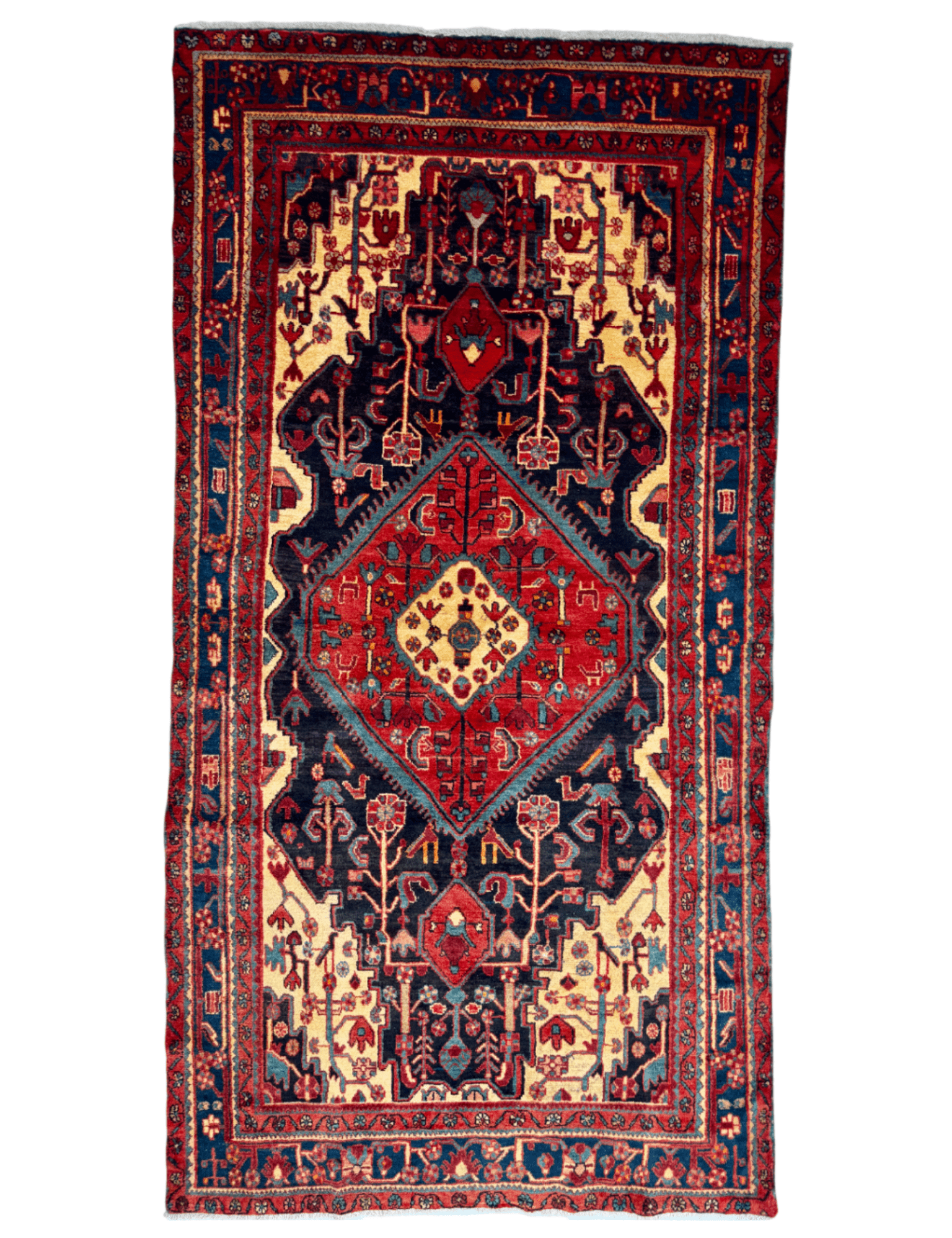 Persian Nahavand Rug | 5' 1" x 9' 9" - Rug the Rock - 5 x 86 x 97 x 10