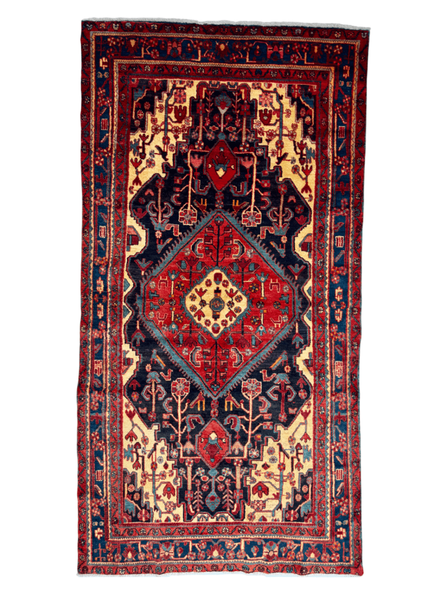 Persian Nahavand Rug | 5' 1" x 9' 9" - Rug the Rock - 5 x 86 x 97 x 10