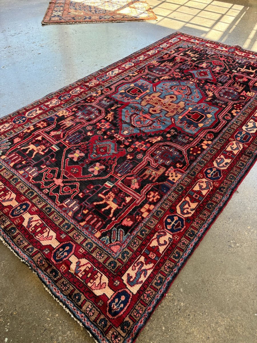 Persian Nahavand Rug | 5' 3" x 9' 8" - Rug the Rock