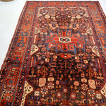 Persian Nahavand Rug | 5' 5” x 9' 7" - Rug the Rock - 
