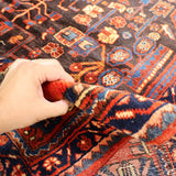 Persian Nahavand Rug | 5' 5” x 9' 7" - Rug the Rock - 