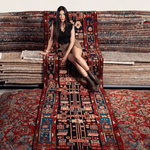 Persian Nahavand Runner Rug | 3' 8" x 16' 1" - Rug the Rock - 