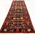 Persian Nahavand Runner Rug | 3' 8" x 16' 1" - Rug the Rock - 