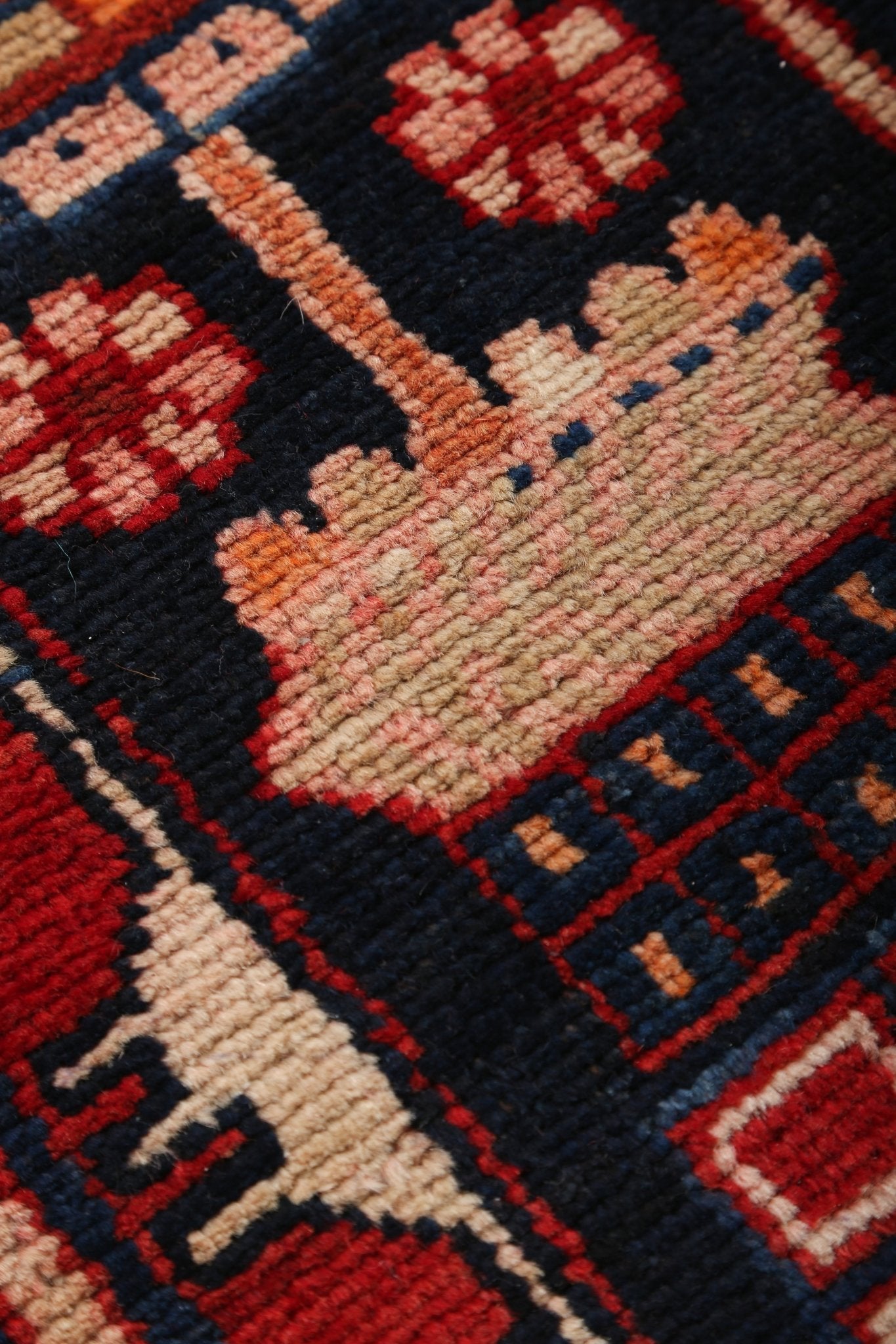 Persian Nahavand Runner Rug | 3' 8" x 16' 1" - Rug the Rock - 