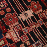 Persian Nahavand Runner Rug | 3' 8" x 16' 1" - Rug the Rock - 