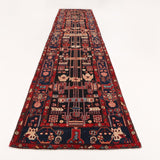 Persian Nahavand Runner Rug | 3' 8" x 16' 1" - Rug the Rock - 