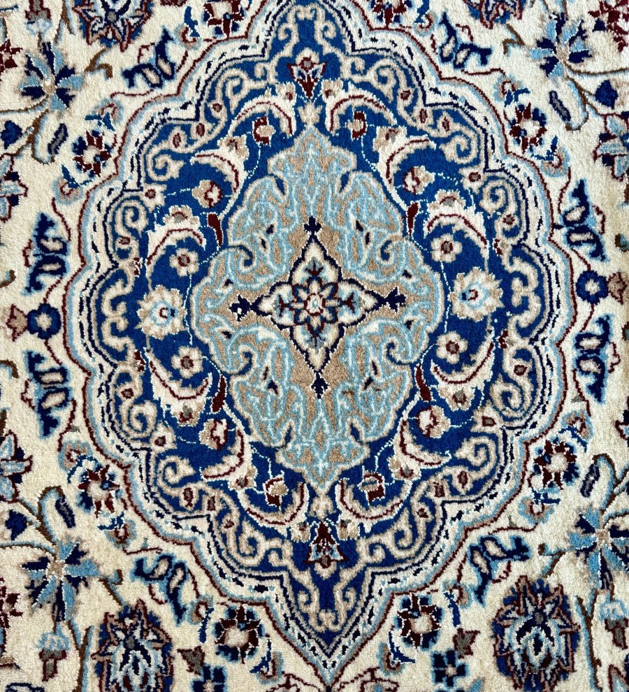 Persian Nain Rug | 6' 7" x 10' 2" - Rug the Rock