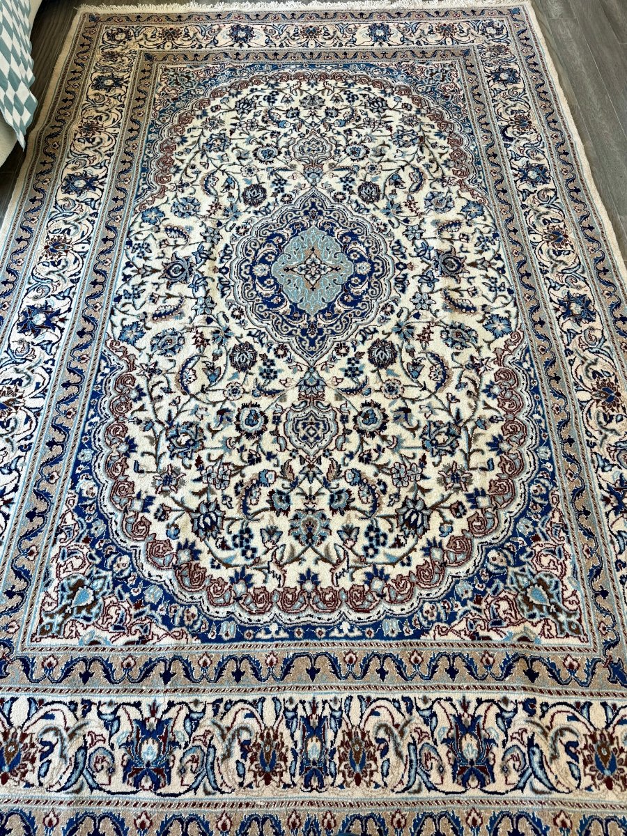 Persian Nain Rug | 6' 7" x 10' 2" - Rug the Rock