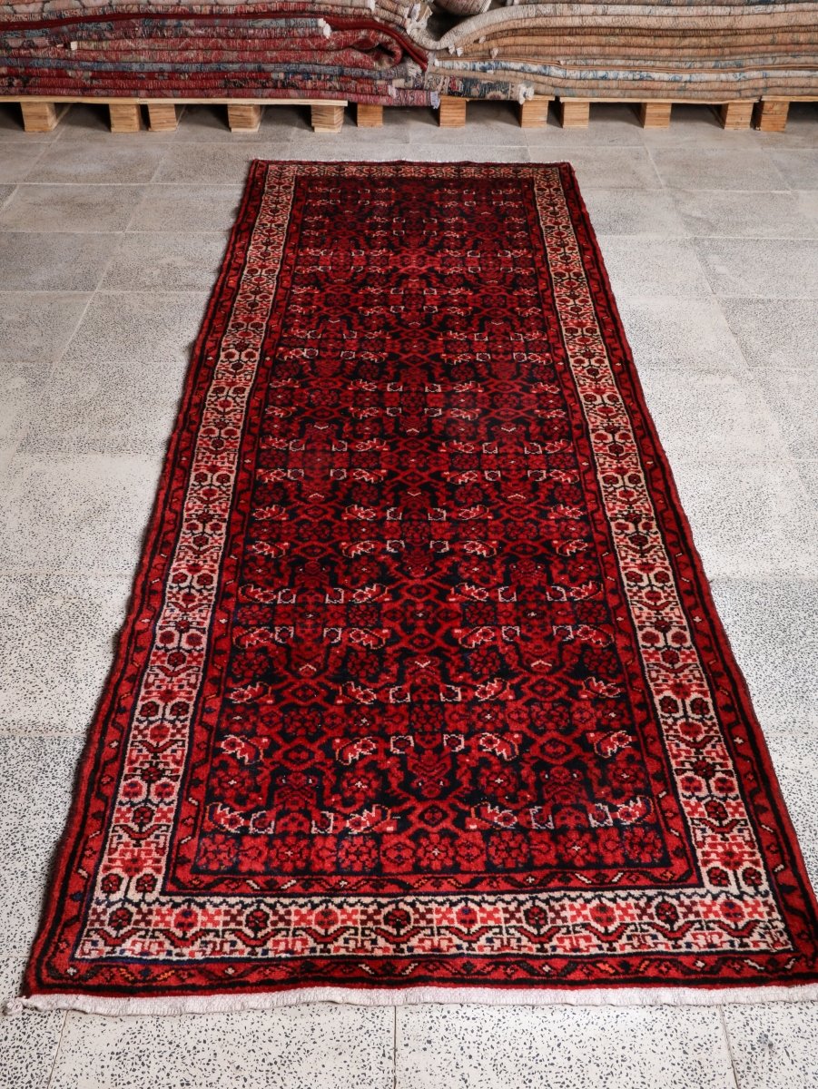 Persian Nanaj Runner Rug | 3' 5” x 10' - Rug the Rock - 