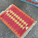 Persian Qashqai Kilim Rug | 1' 5" x 1' 10" - Rug the Rock