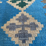 Persian Qashqai Kilim Rug | 2' 0" x 2' 11" - Rug the Rock