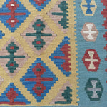 Persian Qashqai Kilim Rug | 3' 11" x 5' 9" - Rug the Rock