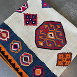 Persian Qashqai Kilim Rug | 4' 11" x 7' 8" - Rug the Rock