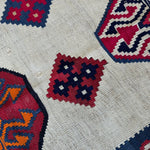 Persian Qashqai Kilim Rug | 4' 11" x 7' 8" - Rug the Rock