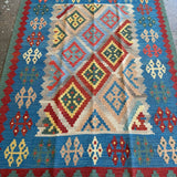 Persian Qashqai Kilim Rug | 5' 2" x 6' 8" - Rug the Rock