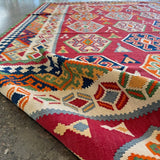 Persian Qashqai Kilim Rug | 5' 4" x 9' 2" - Rug the Rock