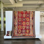 Persian Qashqai Kilim Rug | 5' 4" x 9' 2" - Rug the Rock