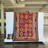 Persian Qashqai Kilim Rug | 5' 4" x 9' 2" - Rug the Rock