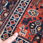 Persian Qashqai Rug | 4' x 5' 1" - Rug the Rock - 
