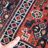 Persian Qashqai Rug | 4' x 5' 1" - Rug the Rock - 