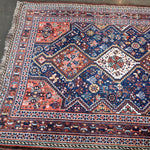 Persian Qashqai Rug | 4' x 5' 1" - Rug the Rock - 