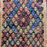 Persian Qazvin Kilim Runner | 3' 3" x 8' 11" - Rug the Rock