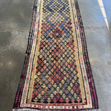 Persian Qazvin Kilim Runner | 3' 3" x 8' 11" - Rug the Rock